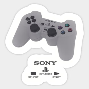 PlayStation Controller Semi-Simplistic Sticker